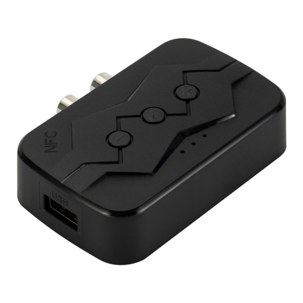 M23 2 in 1 NFC Bluetooth 5.0 Adapter Bluetooth Audio Receiver Transmitter, Support TF Card & U Disk & Hands-free Call