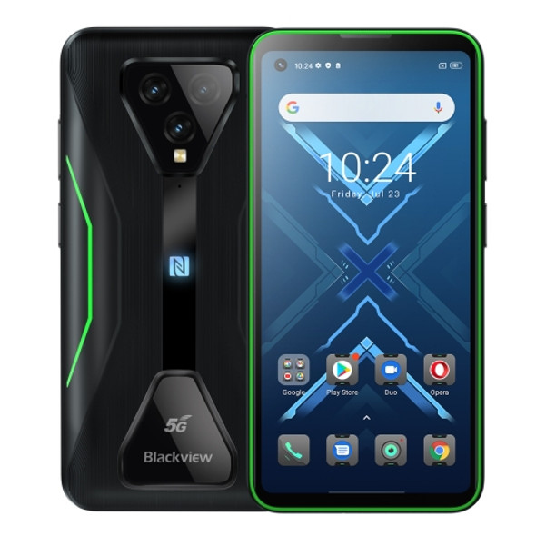 [HK Warehouse] Blackview BL5000 5G Game Rugged Phone, 8GB+128GB, Triple Back Cameras, Waterproof Dustproof Shockproof, 4800mAh Battery, 6.36 inch Android 11.0 MTK6833 Dimensity 700 Octa Core up to 2.2GHz, OTG, NFC, Network: 5G (Green)