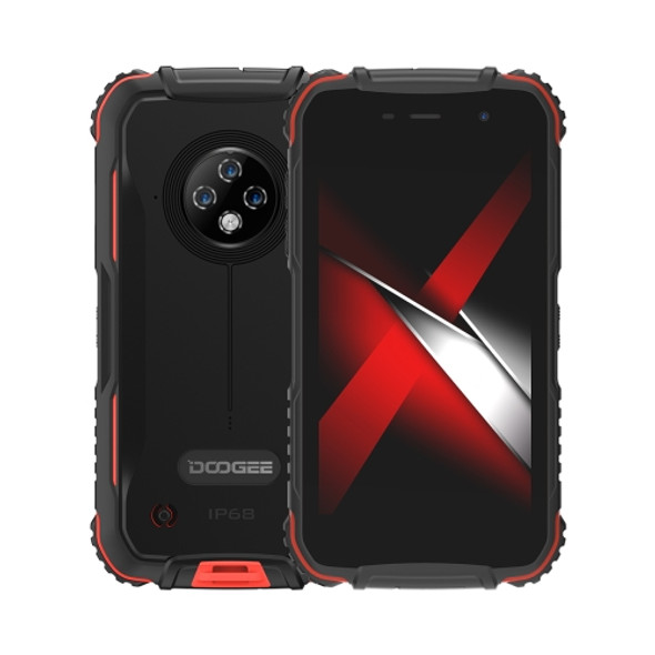 [HK Warehouse] DOOGEE S35 Rugged Phone, 2GB+16GB, IP68/IP69K Waterproof Dustproof Shockproof, MIL-STD-810G, 4350mAh Battery, Triple Back Cameras,  Face Identification, 5.0 inch Android 10 MTK6737V/WA Quad Core up to 1.25GHz, Network: 4G, OTG(Red)