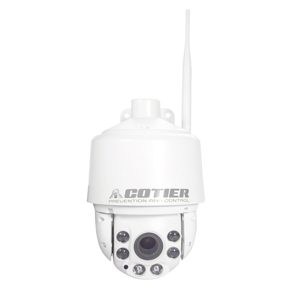 COTIER DM/G31-S 960P 1/3 inch OV CMOS 5X Zoom 1.0MP WiFi PTZ Speed Dome Array Camera, 360 Degree Continuous Rotation & 180 Degree Auto Flip & Vertical 90 Degree