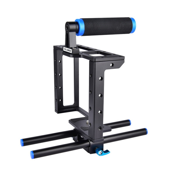 YELANGU YLG0107E Protective DSLR Camera Cage Stabilizer / Top Handle Set(Black)