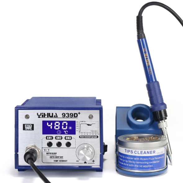 939D+ YIHUA Anti-Static Soldering Iron Soldering Station Lead-Over High-Power Constant Temperature Soldering Station,CN Plug