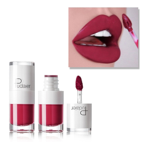 Liquid Matte Lipstick Waterproof Red Lip Makeup Long Lasting Lip Tint(E518)