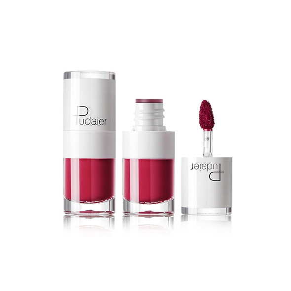 Liquid Matte Lipstick Waterproof Red Lip Makeup Long Lasting Lip Tint(E518)