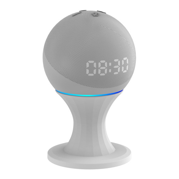 JZT01 Smart Speaker Desktop Bracket For Amazon Echo Dot 4(White)