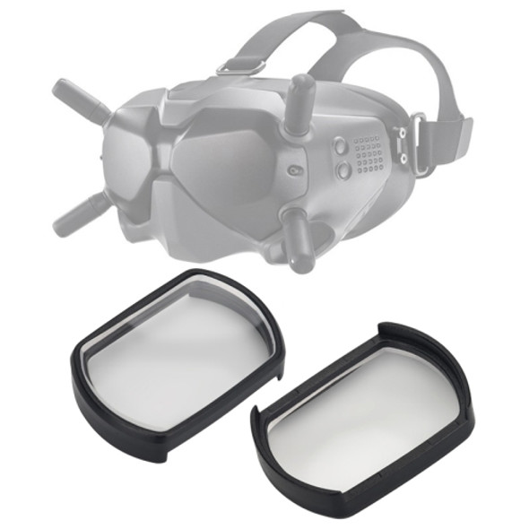 RCSTQ 2 PCS 600 Degree Myopia Glasses Lens Vision Correction Aspherical Lens for DJI FPV Goggles V2