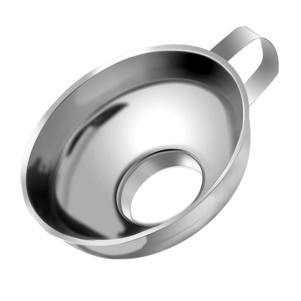 Household Kitchen 304 Stainless Steel Large Caliber Small Food Funnel