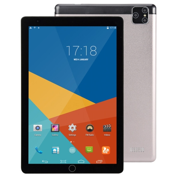 BDF P8 3G Phone Call Tablet PC, 10 inch, 2GB+32GB, Android 9.0, MTK8321&#160;Octa Core Cortex-A7, Support Dual SIM & Bluetooth & WiFi & GPS, EU Plug(Grey)