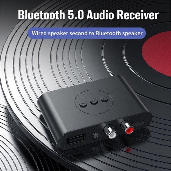 B21 Bluetooth 5.0 Audio Receiver AUX RCA Output U-disk Playback