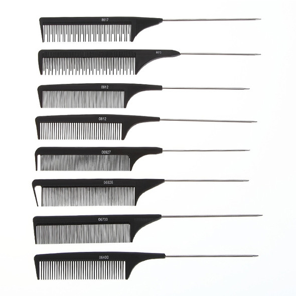 12 PCS Men Haircutting Comb Hair Salon Flat Haircutting Comb(0912)