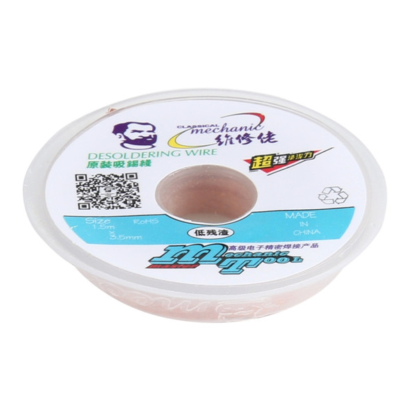 MECHANIC R300 1.5M 3.5MM Suction Tin Wire