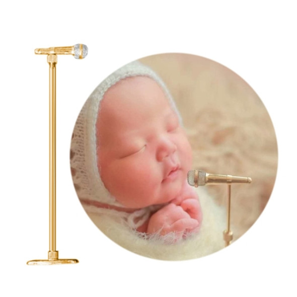 Newborn Photography Instrument Baby Photo Auxiliary Props, Style:Microphone