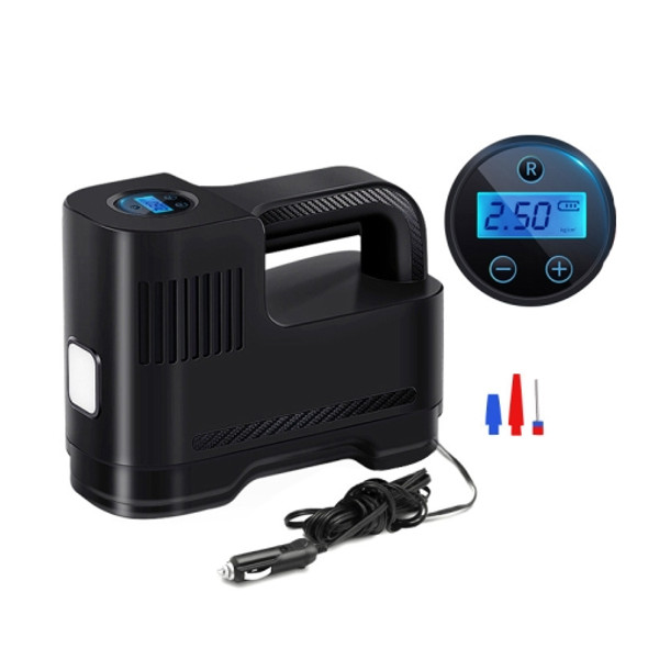 Portable Multi-Function Smart Car Inflatable Pump Electric Air Pump, Style: Wired With Light Digital Display
