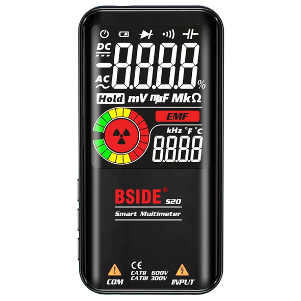 BSIDE S20 Intelligent Large Screen Electromagnetic Radiation Multimeter Tester
