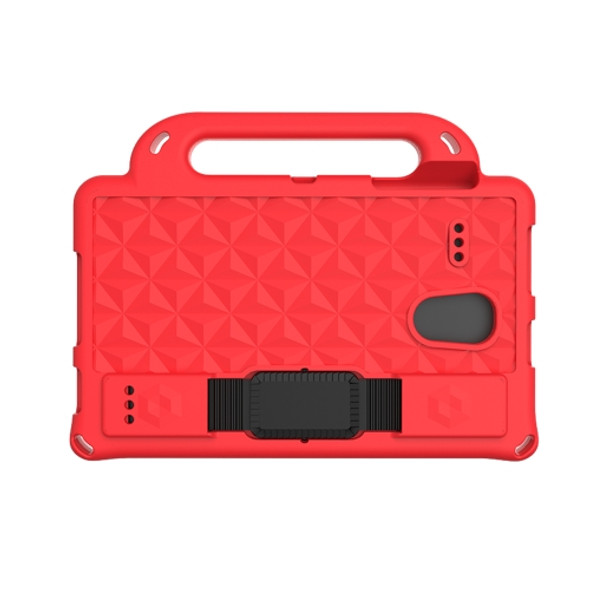 For Samsung Galaxy Tab 4 8.0 T330/T331/T377 Diamond Series EVA  Anti-Fall Shockproof Sleeve Protective Shell Case with Holder & Strap(Red)