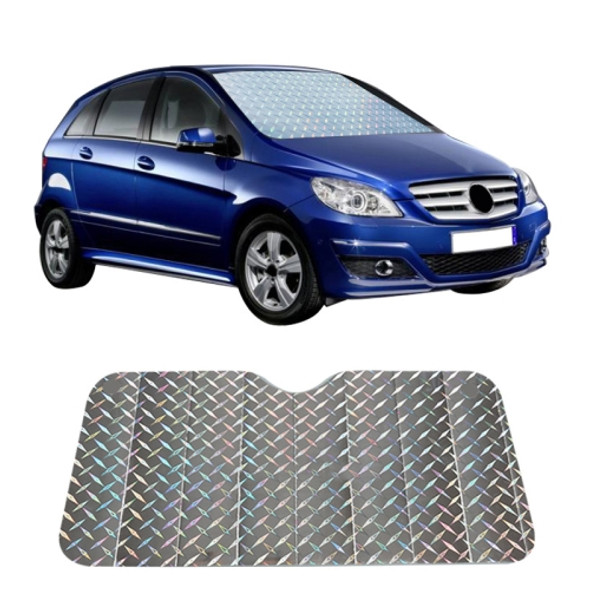 SHUNWEI 2 PCS Car Front Windshield Sunshade Summer Sun Protection And Heat Insulation Shading Board, Size: R-3934 130x70cm (Hatchback)