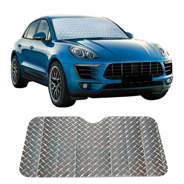 SHUNWEI 2 PCS Car Front Windshield Sunshade Summer Sun Protection And Heat Insulation Shading Board, Size: R-3922 140x75cm (SUV Off-road Vehicle)