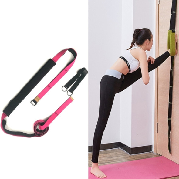 Backbend Handstand Split Dance Assist Belt Multifunctional Yoga Backbend Stretch Rope(Rose Red)