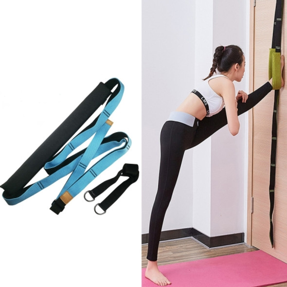 Backbend Handstand Split Dance Assist Belt Multifunctional Yoga Backbend Stretch Rope(Blue)