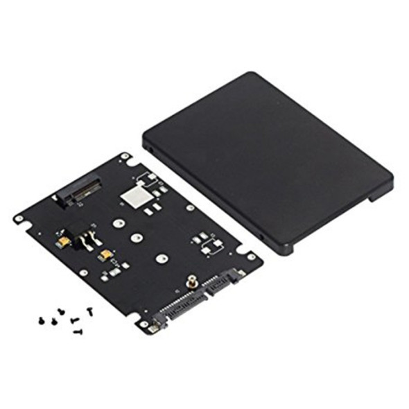 M.2 NGFF SSD to 2.5 inch SATA III Adapter Card with Cover