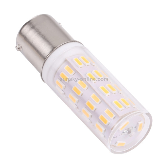 1156/BA15S 63 LEDs SMD 4014 Dimmable No Flicker LED Light, AC/DC 12-24V(Warm White)