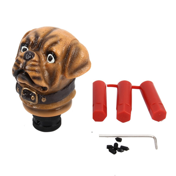 Bulldog Shaped Universal Vehicle Car Shifter Cover Manual Automatic Gear Shift Knob