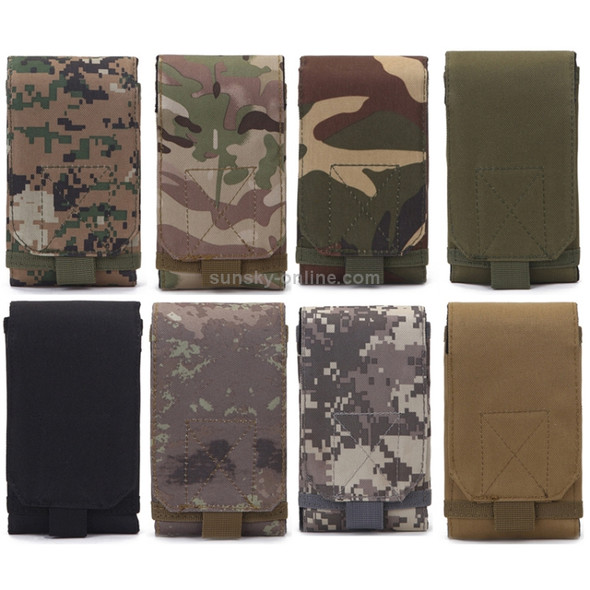 Stylish Outdoor Water Resistant Fabric Cell Phone Case, Size: approx. 17cm x 8.3cm x 3.5cm (Army Green)
