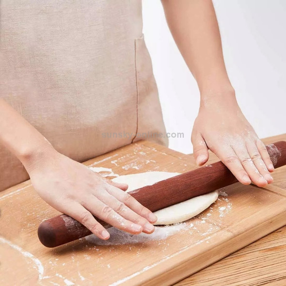 Original Xiaomi Youpin Natural Log Rolling Pin, Size: 40x3.3cm