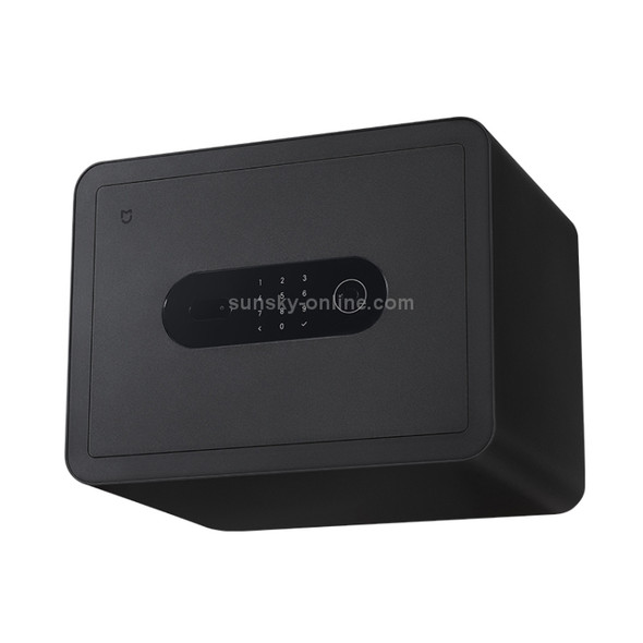 Original Xiaomi Mijia Double-layer Smart Safe Deposit Box with 6 Unlocking Methods (Black)