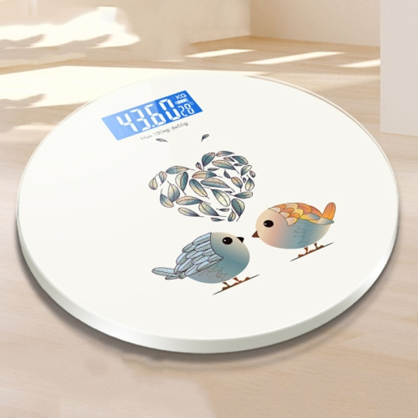ZJ26 Weight Scale Home Smart Electronic Scale, Size: Charging(Love Bird)