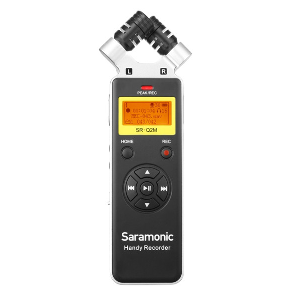Saramonic SR-Q2M Two-channel Handheld LCD Display Stereo Audio Recorder