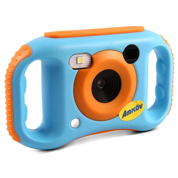 AMKOV GM06W Child Handheld Portable Toy Digital Camera WiFi Selfie Camera(Blue)