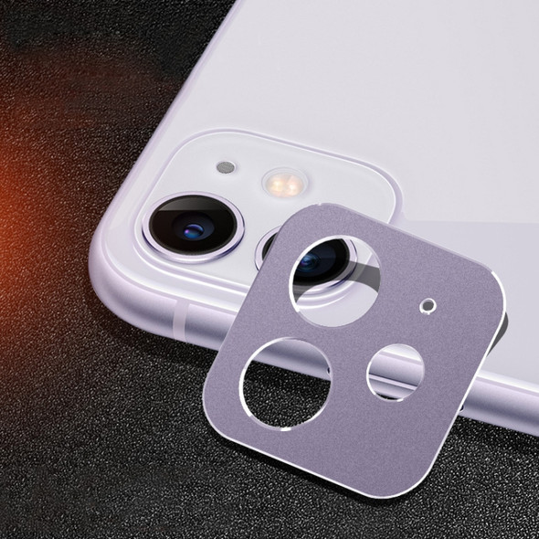 Rear Camera Lens Protection Ring Cover for iPhone 11 (Purple)