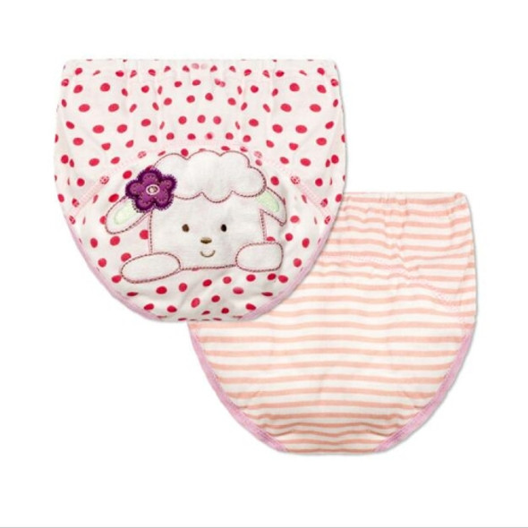 Baby Waterproof Breathable Urine Diaper Pocket Training Underwear, Size:110(Sheep)