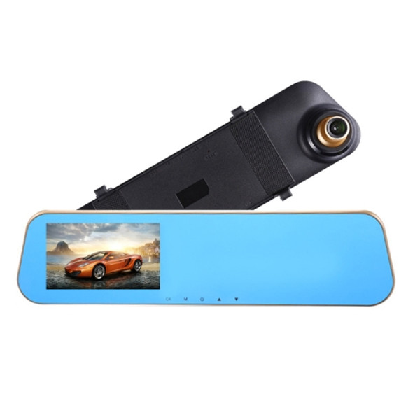 4.19 inch Car Rearview Mirror HD Night Vision Single Recording Driving Recorder DVR Support Motion Detection / Loop Recording