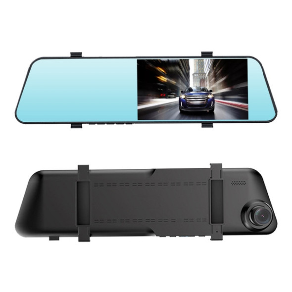 5.5 inch Touch Screen Car Rearview Mirror HD 1080PStar Night Vision Double Recording Driving Recorder DVR Support Motion Detection / Loop Recording