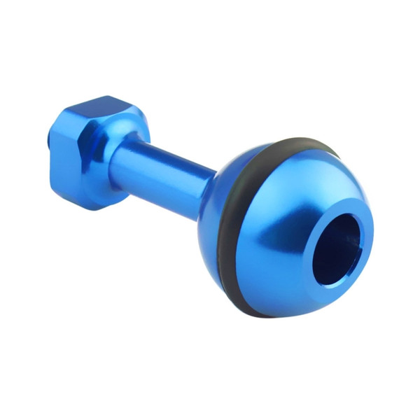 PULUZ 1/4 inch Screw Aluminum Ball Adapter Mount for DJI Osmo Action, GoPro HERO7 /6 /5 /5 Session /4 Session /4 /3+ /3 /2 /1, Xiaoyi and Other Action Cameras, Diameter: 2.5cm(Blue)