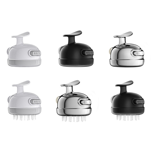 YZ-1143 Multi-Function Shower Spray Head Shower Nozzle, Style: With Brush (Black)