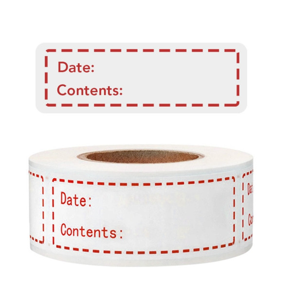 10 Rolls Food Refrigerated Storage Safety Date Marking Label Tearable Sticker(F-66)
