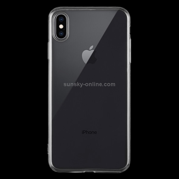 0.75mm TPU Ultra-thin Transparent Case for iPhone XS Max