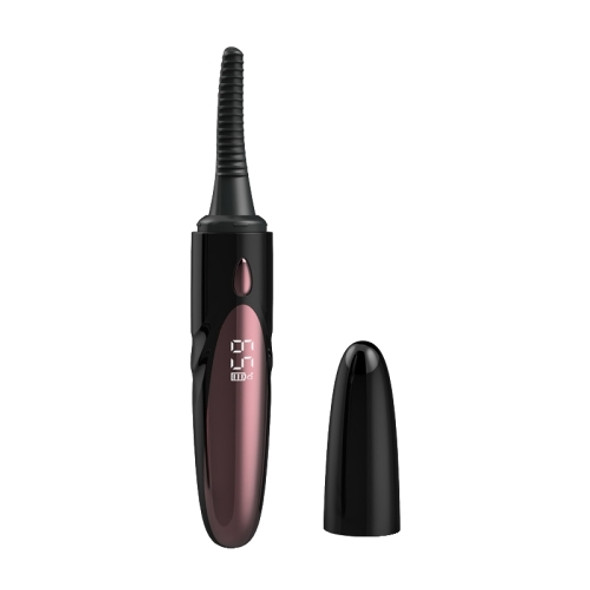 K-CU-S20 Portable Waterproof USB Charging Digital Display Perm Eyelash Curler (Black)