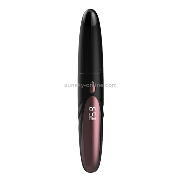 K-CU-S20 Portable Waterproof USB Charging Digital Display Perm Eyelash Curler (Black)