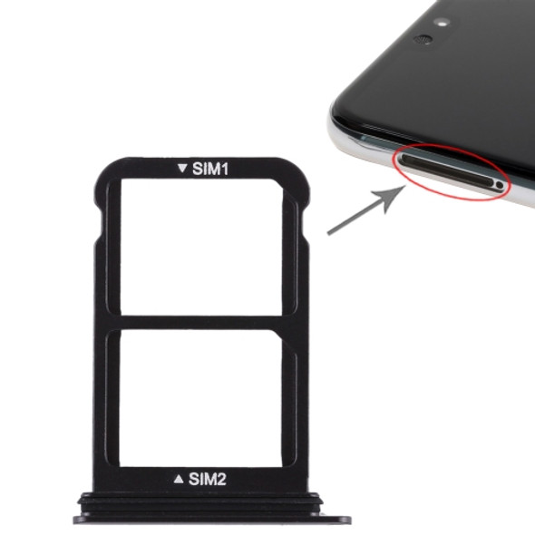 SIM Card Tray + SIM Card Tray for Huawei P20 (Black)