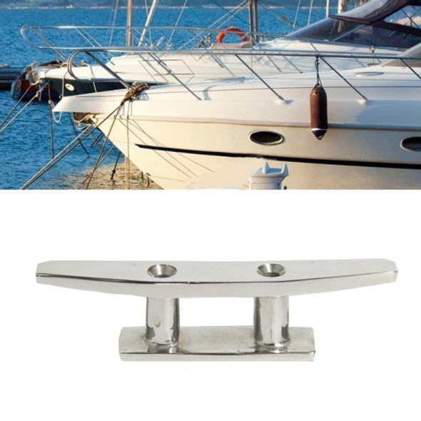 316 Stainless Steel Siamese Mooring Bollard For Marine Boat Yacht, Specification: 4 inch