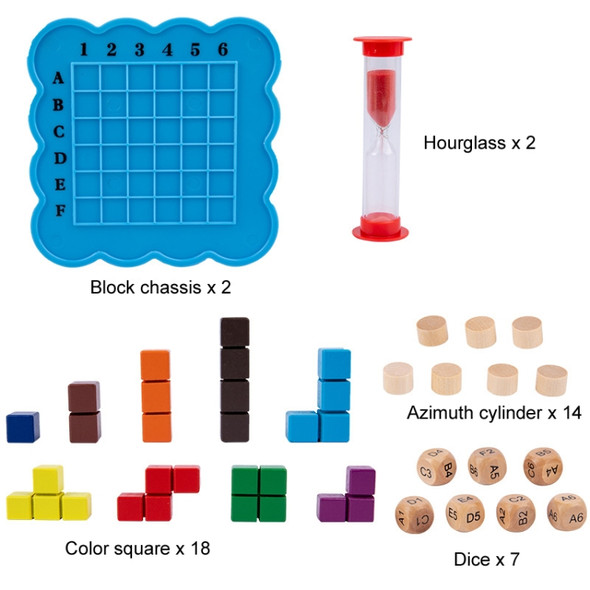 Children Magic Blocks Puzzle Early Education Fighting Toys Logical Thinking Game For Double Players