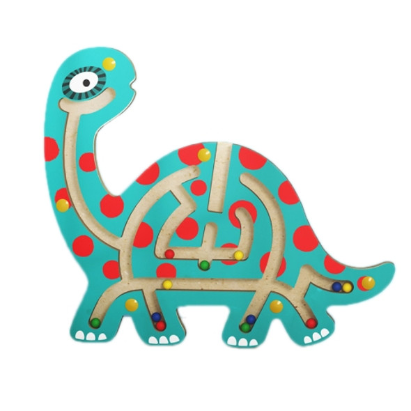 3 PCS Magnetic Ball Maze Children Early Education Intellectual Toys(Brontosaurus)