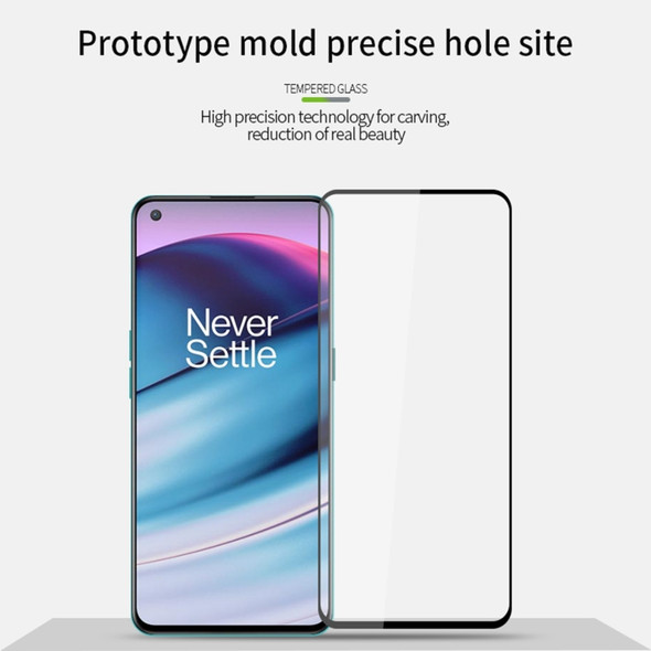 For OnePlus Nord CE 5G PINWUYO 9H 2.5D Full Screen Tempered Glass Film(Black)