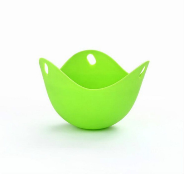 3 PCS Silicone Egg Cooker Egg Bracket Kitchen Tools Pancake Cookware Bakeware Steam Eggs Plate Tray Green