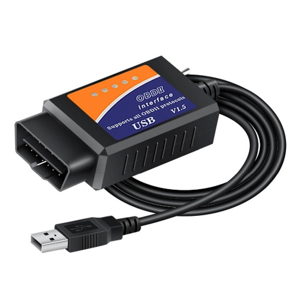 OBD ELM327 V1.5 USB Car Fault Diagnostic Scanner