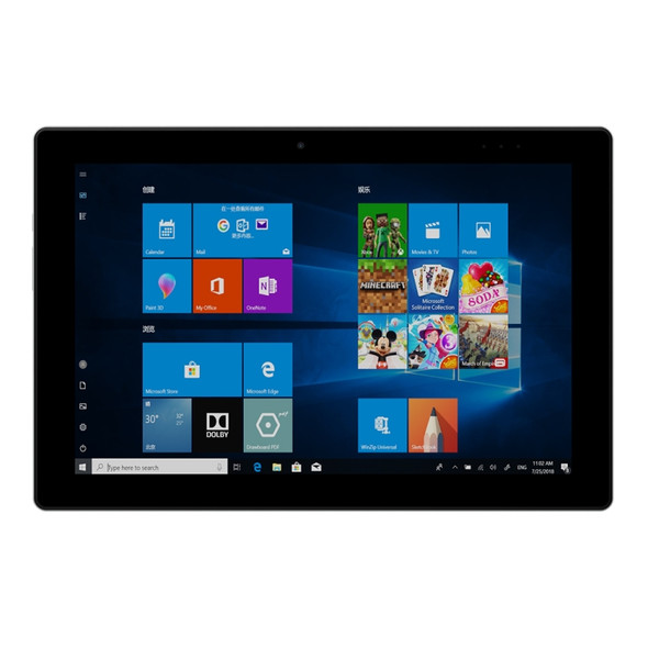 ALLDOCUBE iWORK 20 i1022 Tablet, 10.1 inch, 4GB+128GB, Windows 10 Intel Celeron N4020 Dual-Core 1.1-2.8GHz, without Keyboard, Support TF Card & Dual Band WiFi & Bluetooth, EU Plug (Black+Gray)